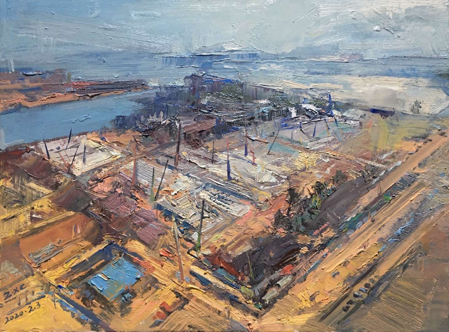 1582013057495693.jpg 8,专业组,,《雷神山医院》,赵学超.jpg