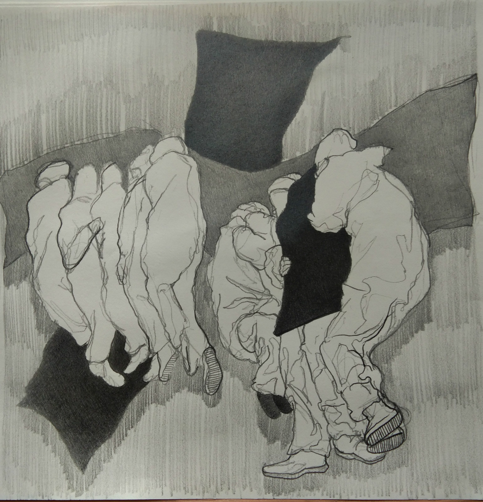 1582105765265110.jpg 019,青年组,《无名》王豪然(四川师范大学)这三幅作品皆是在一线灾区的实际情况的结合下所创作的画作,疫情与病人,病人与医护人员,医护人员与社会,这是一段具有紧密联系的关系。在疫情面前人类所展现出的“人类精神”是战胜疫情的关键所在,而这些精神也或多或少地存在于每一个人的身上,同时也展现出来人置于社会,置于自然所展现出的最本质的面貌,这样展现出来的信息,值得人去深思。_meitu_20.jpg